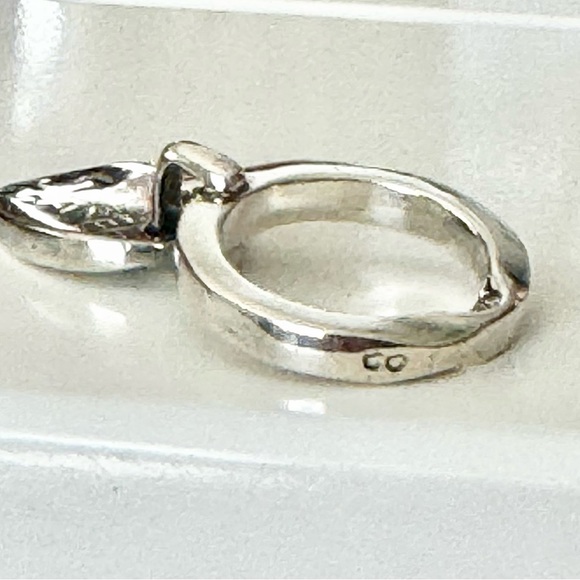 Rare 925 Chanel Charm Ring - Picture 4 of 4